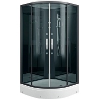 Душевая кабина Erlit Eclipse 100х100 (тонированное стекло) хром ER5710P-C24
