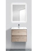 База под раковину BelBagno KRAFT подвесная 60 KRAFT-600-2C-SO-RGB Rovere Galifax Bianco