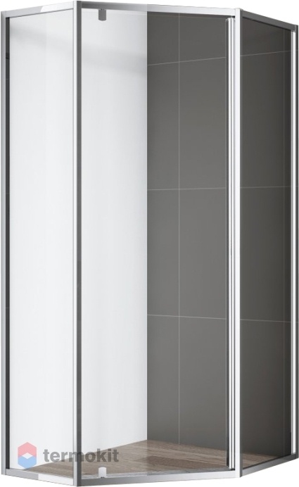 Душевой уголок Cezares Eco 1900x900x900 хром ECO-O-P-1-90-C-Cr