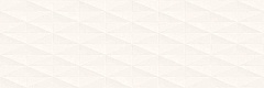 Керамическая плитка Marazzi Italy Eclettica M1AA White Struttura Diamond 3D Настенная 40x120