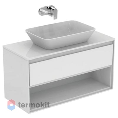 Тумба под раковину Ideal Standard CONNECT AIR 100 подвесная белый E0828B2