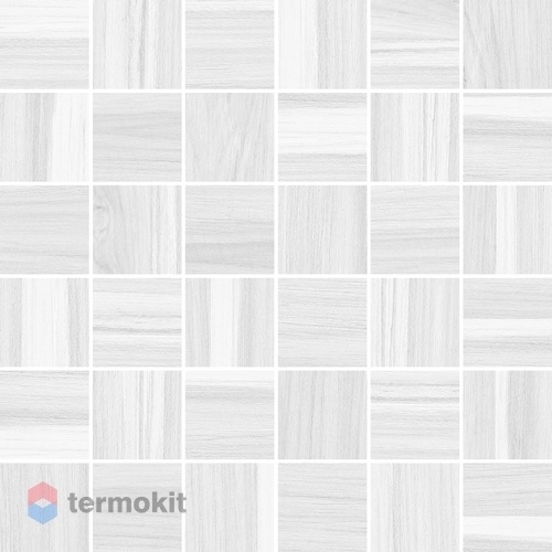 Керамическая плитка Laparet Blackwood Мозаика белый 30х30
