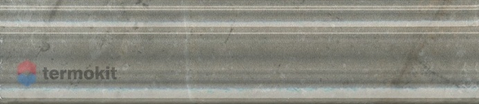 Керамическая плитка Kerama Marazzi Кантата BLE026 бордюр багет серый глянцевый 25x5,5
