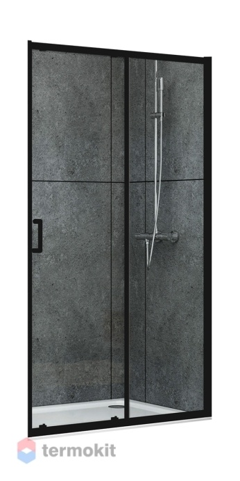 Душевая дверь ABBER Schwarzer Diamant 1100x1900 черный AG30110B