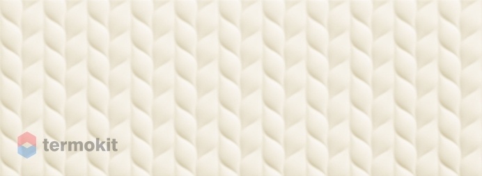 Керамическая плитка Tubadzin House of Tones W-white B STR настенная 32,8x89,8