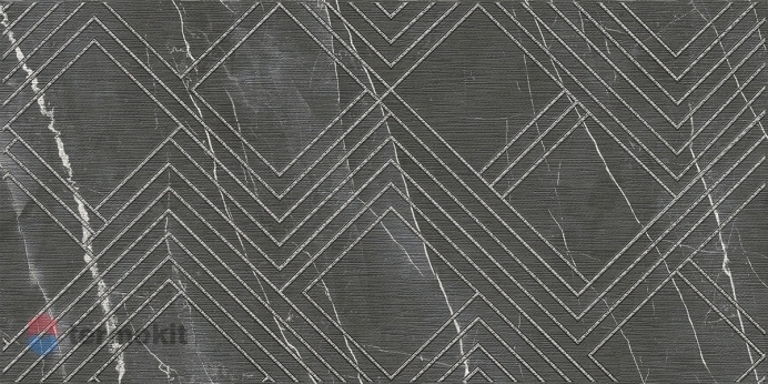 Керамическая плитка Azori Hygge Grey Cristall декор 31,5x63