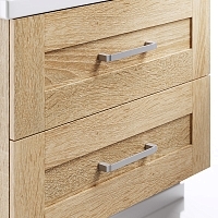 Тумба под умывальник Aqwella Foster 60 подвесная, дуб сонома FOS01062DS УЦЕНЕННЫЙ