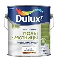 Dulux Полы и лестницы полуглянцевая, Краска для напольных покрытий на водной основе, база BW 2л