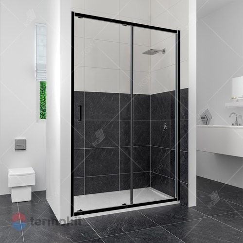 Душевая дверь RGW Classic CL-14B 1300x1850 Черный 32091413-14