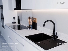 Мойка для кухни EMAR Quartz морион EMQ-1700.Q Морион