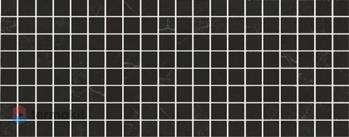 Керамическая плитка Kerama Marazzi Алькала MM7204 декор черный мозаичный 20x50