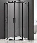 Душевой уголок Good Door Galaxy 1950х1000х1000 Черный ГЛ00019