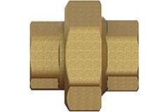 Elsen Сгон американка прямой ВВ 1", 1" латунь с плоским уплотнением
