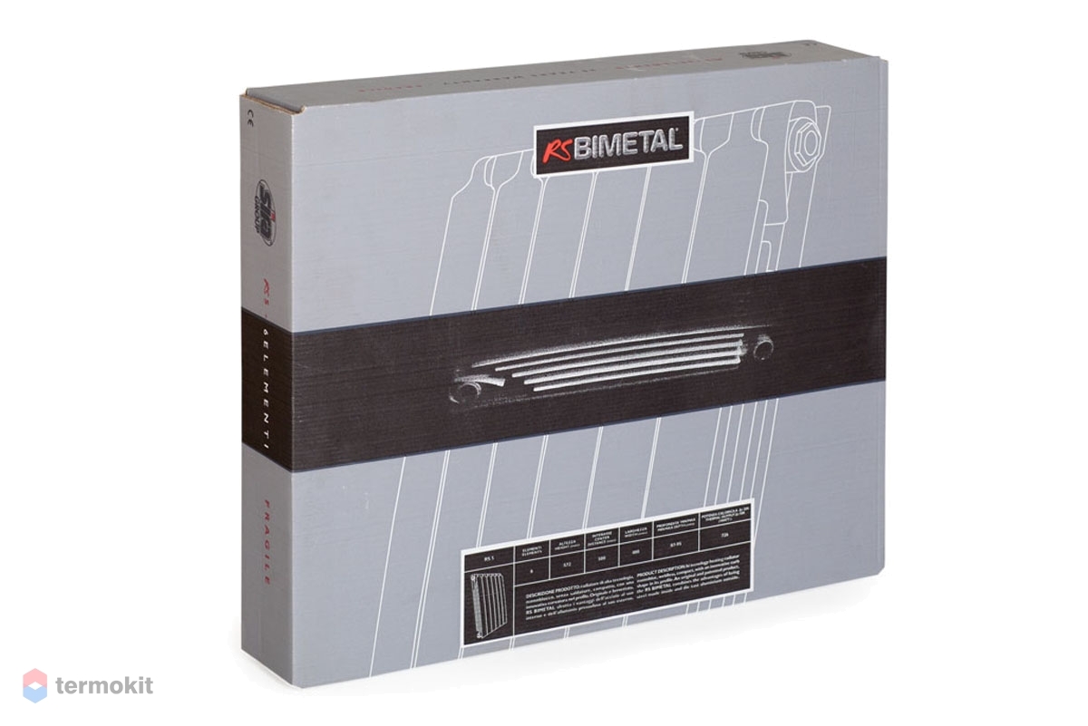 Секционный биметаллический радиатор Сира Sira RS Bimetal 500 x12 \\ 12 ...