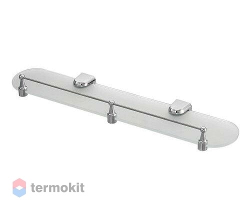 Полка стеклянная с бортиком WasserKRAFT Berkel K-6844