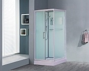 Душевая кабина ESBANO ELEGANCIA 100x80 (матовое стекло) матовый хром ESKB108CKR