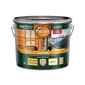 Pinotex Ultra,Влагостойкая защитная лазурь для древесины, с воском