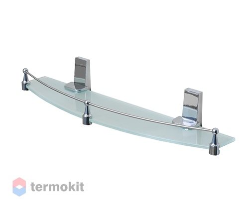Полка стеклянная с бортиком WasserKRAFT Lopau K-6044