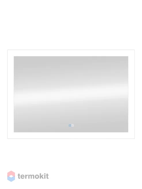 Зеркало Континент Relax mediun 100 с подсветкой, антизапотеванием белый ЗЛП589