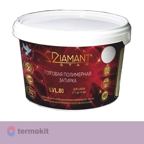 Затирка Диамант полимерная Diamant Star 825 фиалка (2 кг)