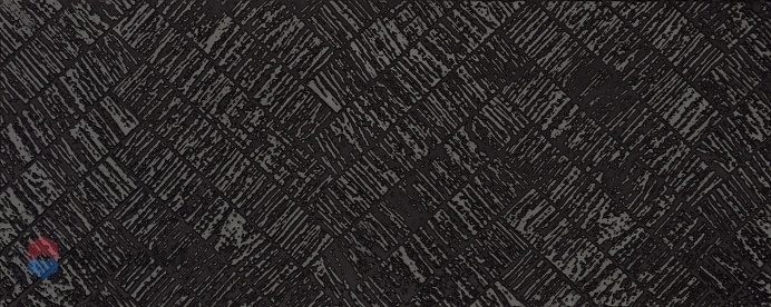 Керамическая плитка Tubadzin Modern Basalt D-black декор 29,8x74,8