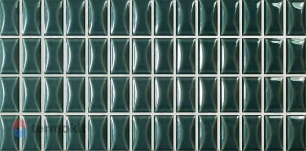 Керамическая плитка Wow 3D Bars Bevel Emerald Gloss настенная 12,5x25