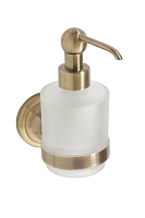 Дозатор для жидкого мыла Bemeta Retro настенный 200ml (mini) 70x150x135мм, бронза 144109107