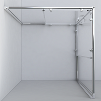 Душевой уголок Vincea Garda 1900x1200x800 хром VSS-1G8012CL