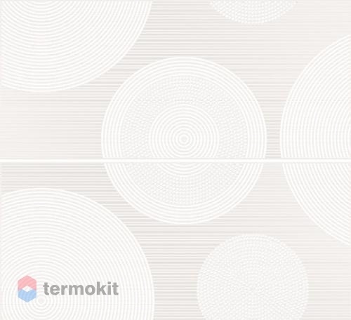 Керамическая плитка Cersanit Tiffany панно белый (TV2F052) 40x44