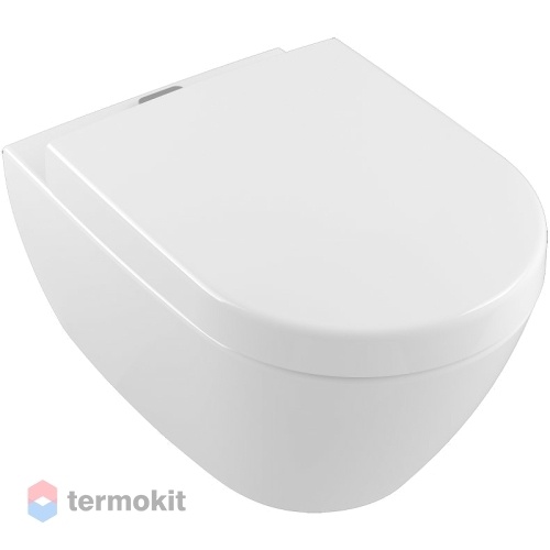 Унитаз подвесной Villeroy & Boch Subway 2.0 с сиденьем 5614A101+9M78S101
