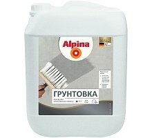 Грунтовка для наружных и внутренних работ Alpina Грунт, 10 л