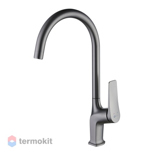 Смеситель для кухни Lemark Bronx графит LM3705GM