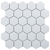 Керамическая Мозаика Starmosaic Hexagon small White Matt (MT31000) 27,2х28,2х4,5