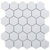 Керамическая Мозаика Starmosaic Hexagon small White Matt (MT31000) 27,2х28,2х4,5