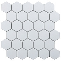 Керамическая Мозаика Starmosaic Hexagon small White Matt (MT31000) 27,2х28,2х4,5