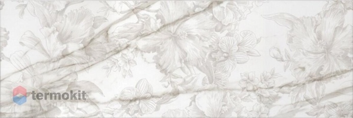 Керамическая плитка Kerama Marazzi Прадо MLD/A110/14001R цветы обрезной декор 40x120