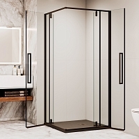 Душевой уголок RGW Stilvoll SV-33B 2000x900x900 черный 06323399-14
