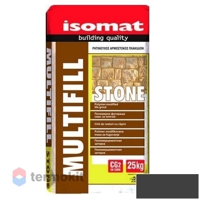 Затирка Isomat Multifill Stone 02 Black 25 кг
