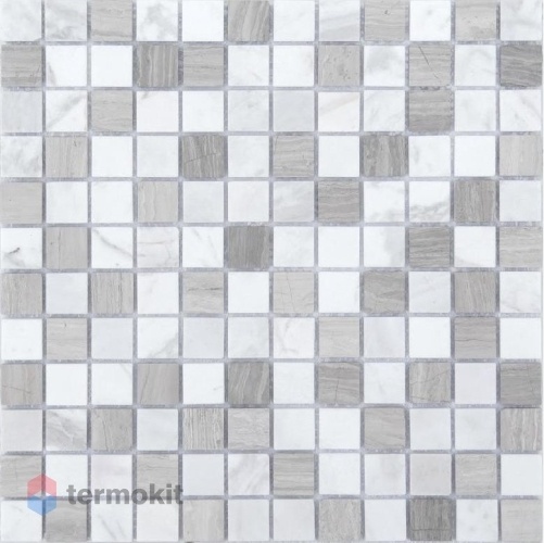 Мозаика Caramelle Mosaic Pietrine 4mm Pietra Mix 2 Mat (2,3x2,3) 29,8x29,8