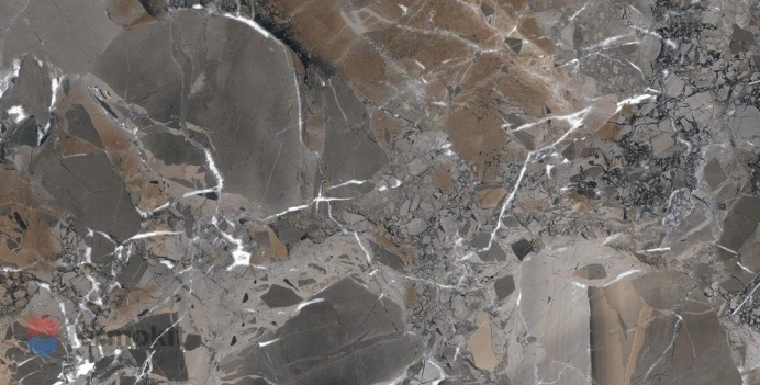 Керамогранит Global Tile Opera GT120606813MCR/32 серо-бежевый карвинг 60x120