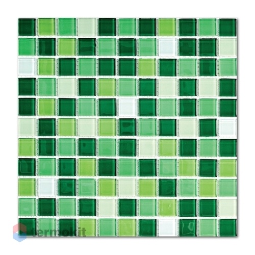 Мозаика Jump Green №2 растяжки 30x30