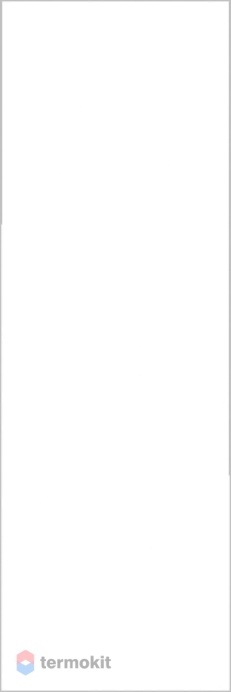 Керамическая плитка Kerama Marazzi Диагональ 12125R белый обрезной настенная 25x75