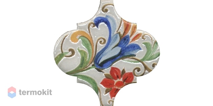 Керамическая плитка Kerama Marazzi Арабески Тоскана VT/A581/65000 декор 5 глянцевый 6,5x6,5