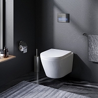 Унитаз подвесной AM.PM Sense с сиденьем микролифт C741701SC