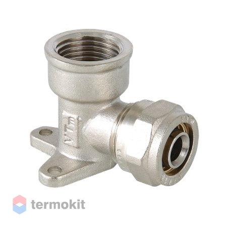 Фитинг обжимной угольник с креплением Valtec 20 х 1/2"