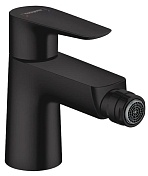 Смеситель для биде Hansgrohe Talis E со сливным гарнитуром черный матовый 71720670