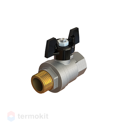 Elsen Кран шаровой Strong T 1/2" НВ ручка-бабочка