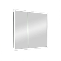 Зеркальный шкаф Континент Reflex LED 80 с подсветкой МВК027