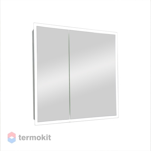 Зеркальный шкаф Континент Reflex LED 80 с подсветкой МВК027