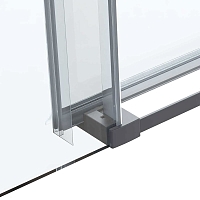 Душевой уголок Vincea Como Soft 1950x1300x1000 вороненая сталь VSR-1CS1013CLGM